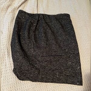 Gray winter skirt